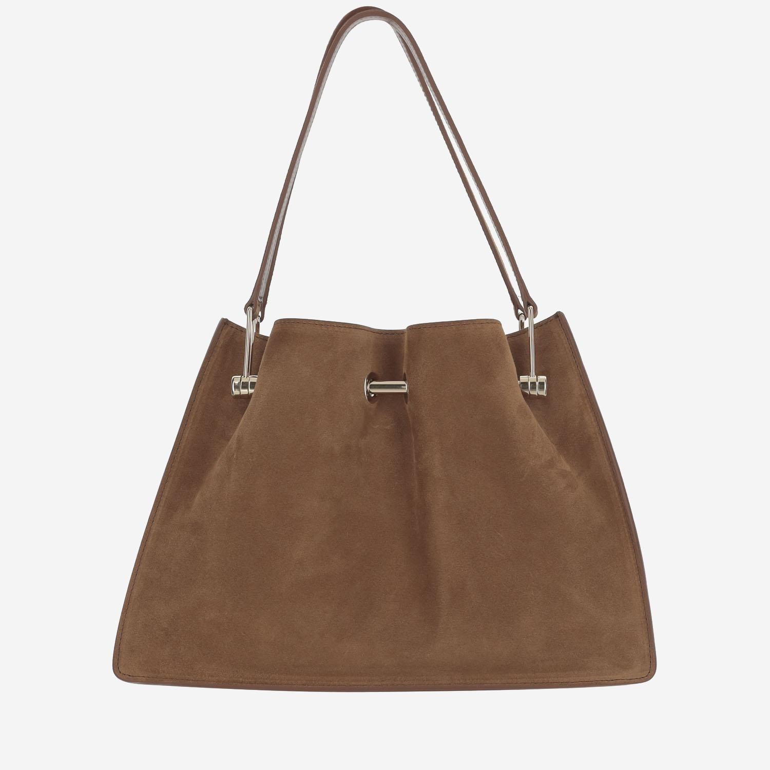 BORSA SHOPPER PICCOLA IN SUEDE GW000836 AF14186U6095 GIORGIO ARMANI 