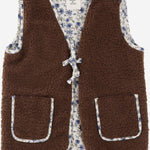 GILET IN PELLICCIA SINTETICA 16548060 288 BABE & TESS BAMBINO 