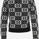 MAGLIA LOVE BIRDS IN MISTO VISCOSA 106041 A2YDZZ2 PINKO 