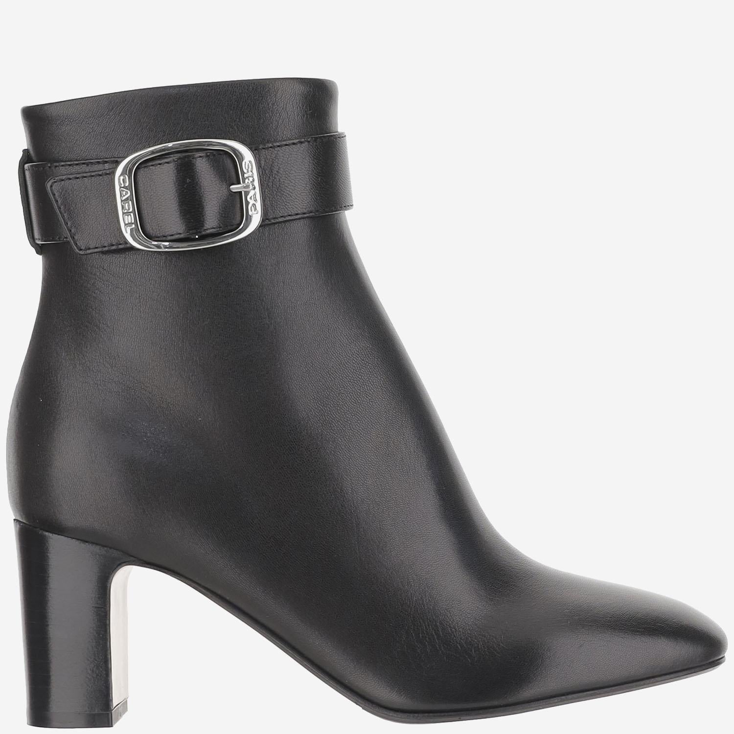 STIVALETTI THELMA IN PELLE THELMA 00 CAREL 