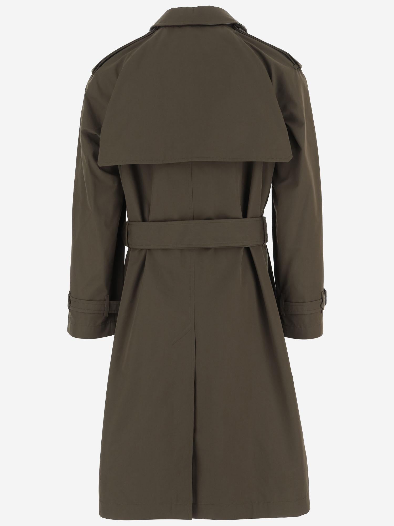 CAPPOTTO DOPPIOPETTO IN COTONE 8119090 MARSH BURBERRY 