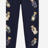PANTALONI IN MISTO COTONE CON STAMPA POLO BEAR 312979044 001 POLO RALPH LAUREN KIDS 