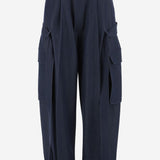 PANTALONI RUTH IN MISTO VISCOSA WTR77 FAC980059 DARKPARK 