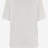 T-SHIRT IN COTONE CON LOGO TSM00643AJ00289 1NJ JACQUEMUS 