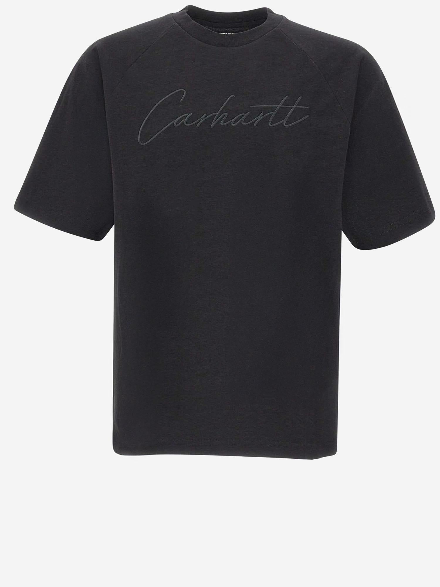 T-SHIRT IN COTONE CON LOGO I035306 89XX CARHARTT WIP 