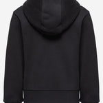 FELPA LOGATA CON CAPPUCCIO IN COTONE 8G0000989AKM 999 MONCLER ENFANTS 