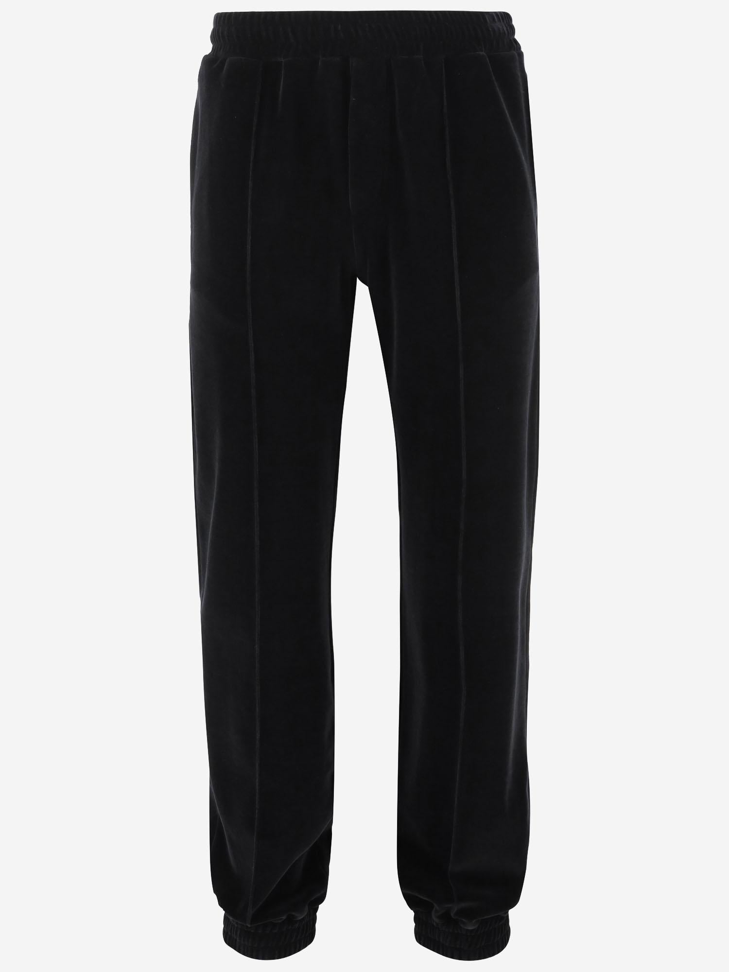 JOGGERS IN CINIGLIA CON PATCH CHEZ VALENTINO 6V3MD05AARD 0NO VALENTINO 