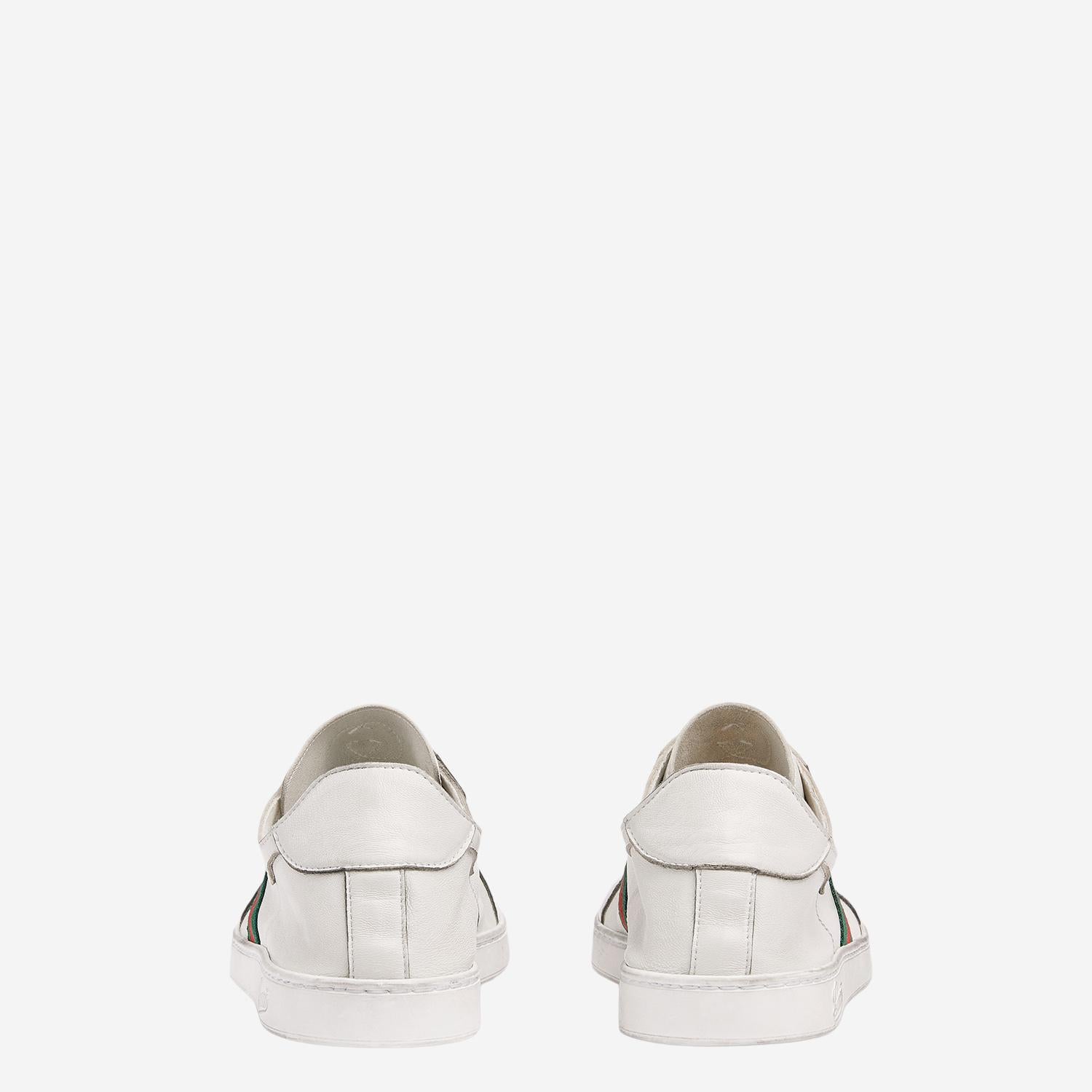 SNEAKERS STRETCH IN PELLE 864140 AAGFF9099 GUCCI 