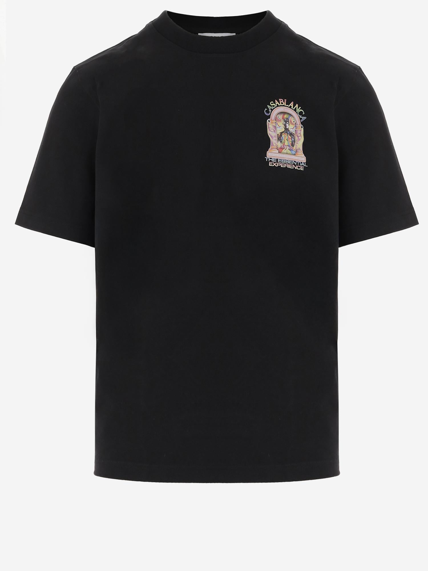 T-SHIRT IN COTONE CON LOGO MSP26JTS001 17 CASABLANCA 