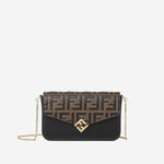 Portafoglio FF Diamonds in pelle 8M0509 AVN9F13VK FENDI 