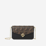 Portafoglio FF Diamonds in pelle 8M0509 AVN9F13VK FENDI 