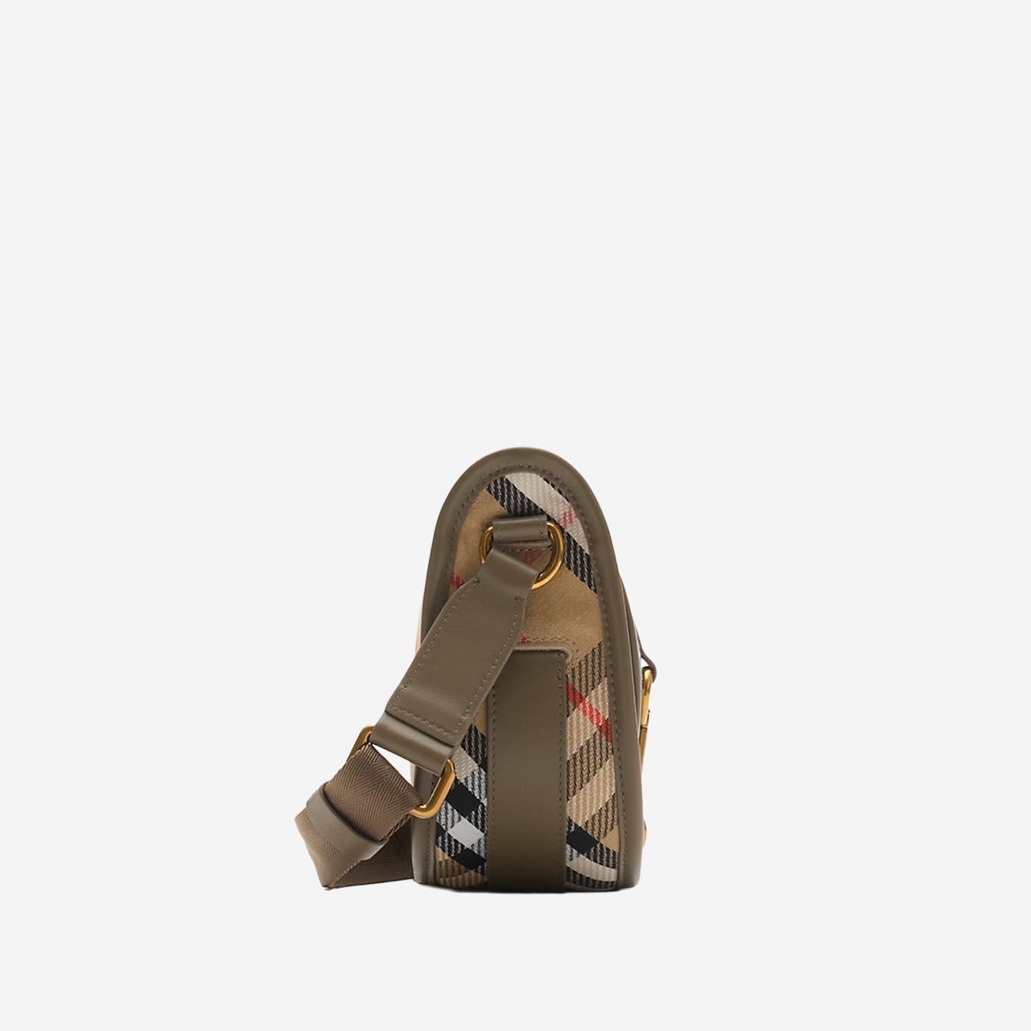 BORSA MESSENGER B CLIP MINI 8119657 SAND BURBERRY 