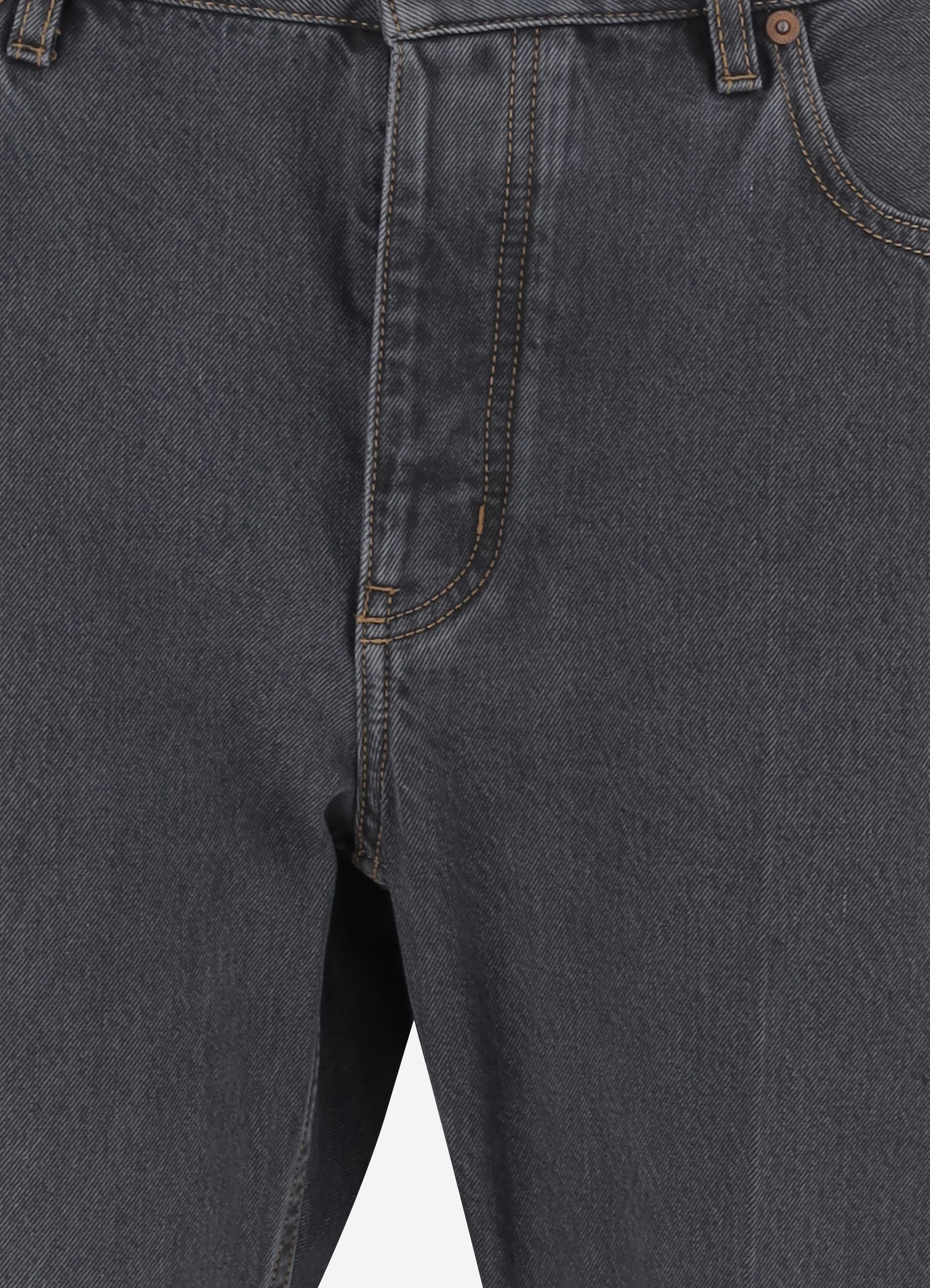 JEANS IN COTONE CON GAMBA AMPIA 7V0DE15A B4A0NO VALENTINO 