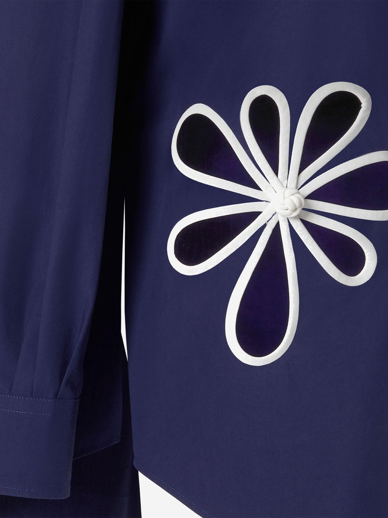 CAMICIA IN POPELINE DI COTONE FS8355 AW7VF1W0A FENDI 