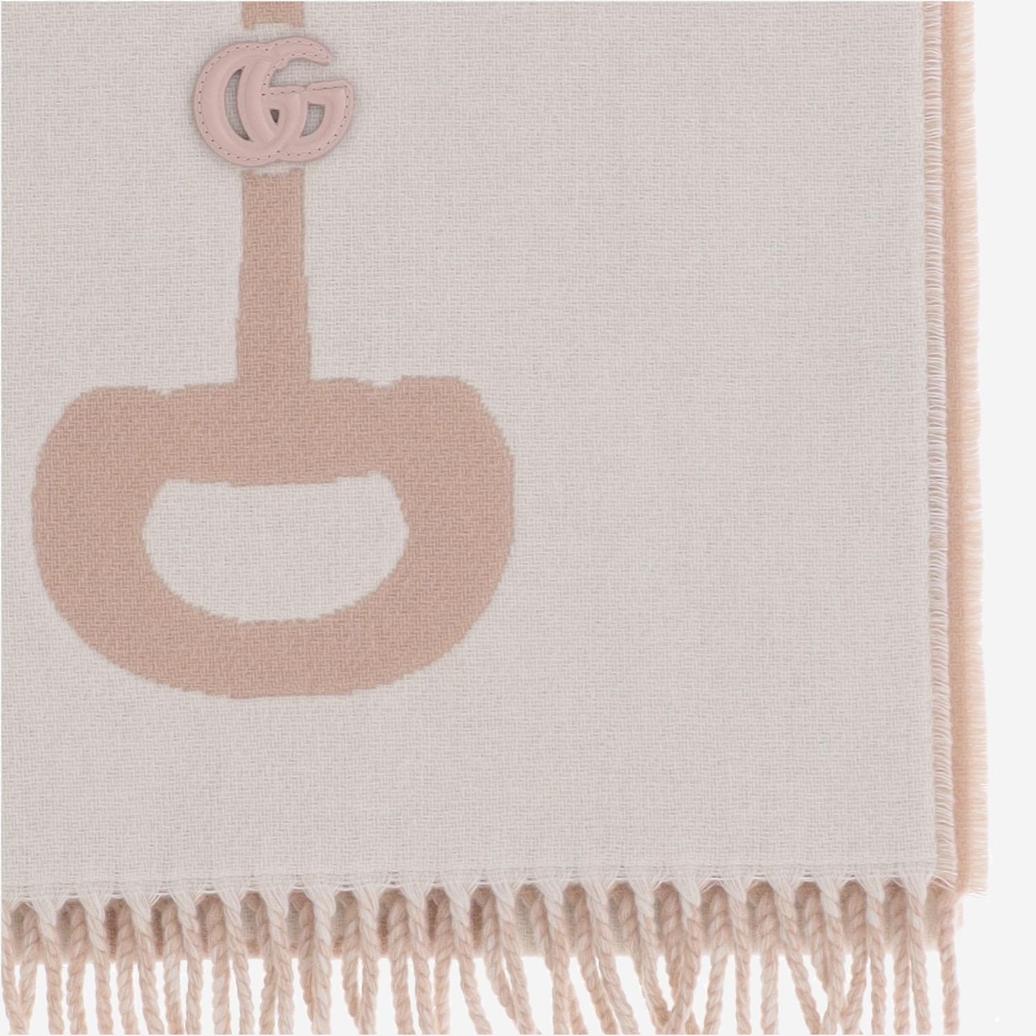 SCIARPA GG IN LANA E CASHMERE 838880 3GB029072 GUCCI 