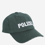 CAPPELLO DA BASEBALL IN COTONE UE54CA200Z GREEN VETEMENTS 