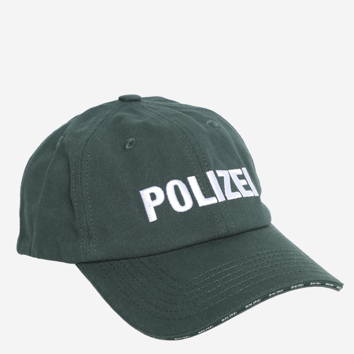 CAPPELLO DA BASEBALL IN COTONE UE54CA200Z GREEN VETEMENTS 