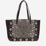 Borsa Shopping Valentino Garavani Nellcôte Ricamata 7W2B0R79 TAARCB VALENTINO GARAVANI 