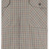 CAMICIA IN COTONE CON MOTIVO A QUADRI 839191 TSM207778 BALENCIAGA 
