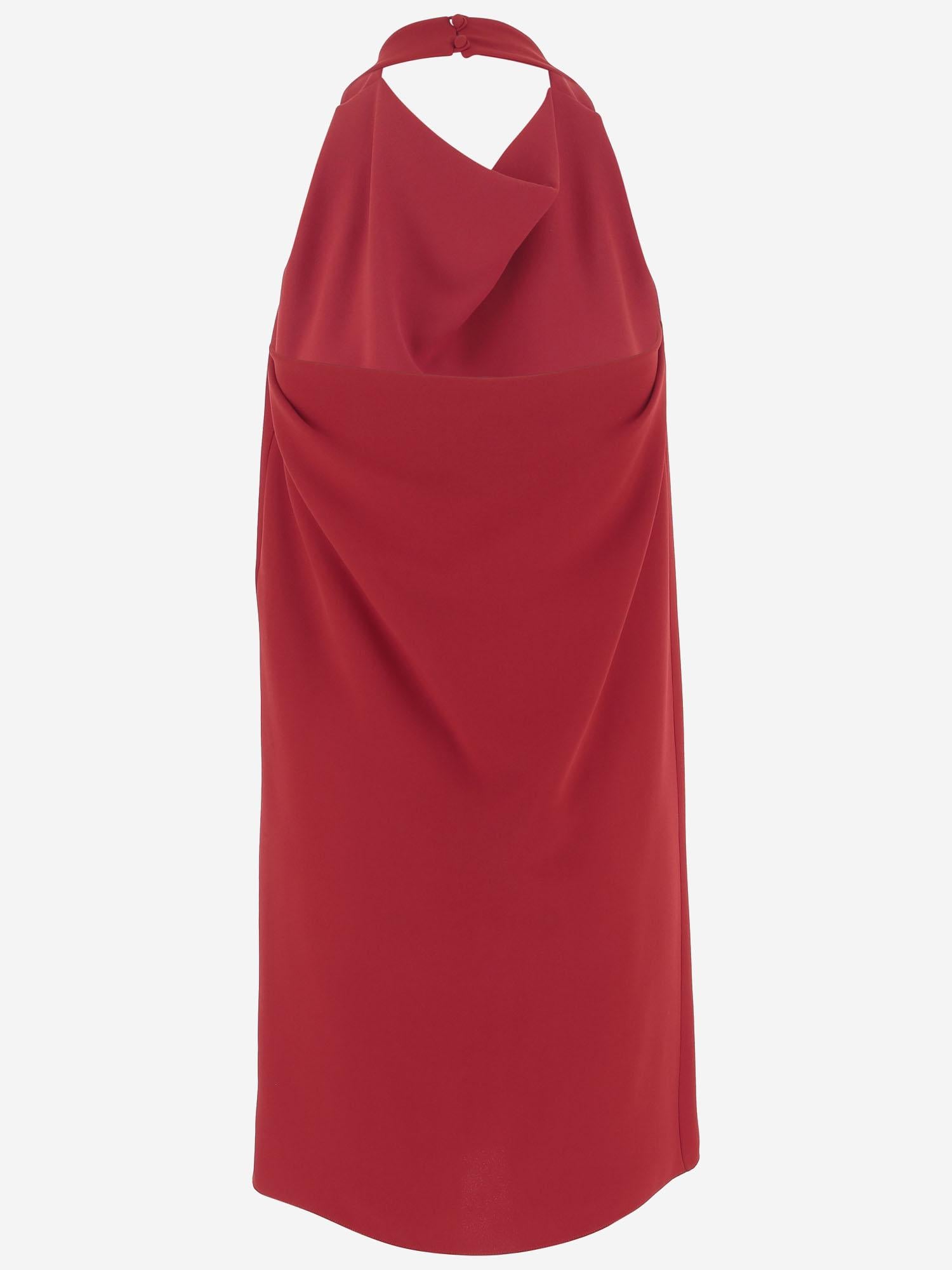 ABITO IN SETA CON SCOLLO ALLAMERICANA 8B0VAJX4 1MMR9M VALENTINO 