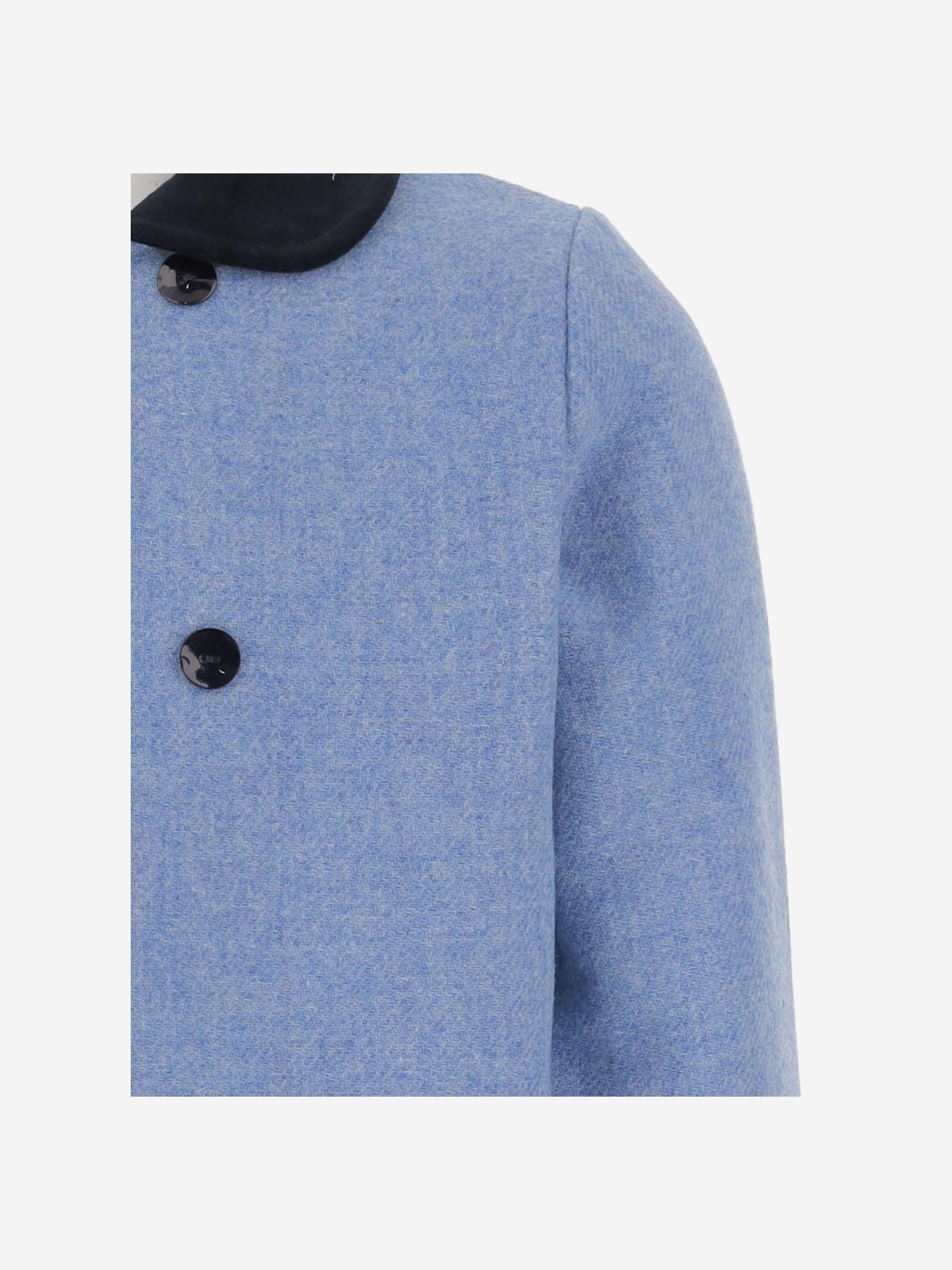 CAPPOTTO IN LANA LUCERNACOLLO 129 NICOLETTA FANNA KIDS 