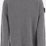 MAGLIONE IN MISTO LANA CON LOGO 5100015 S00M9V0M67 STONE ISLAND KIDS 