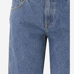 JEANS KERRIE IN DENIM DI COTONE 1047908009W908 009 KHAITE 