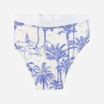 BIKINI CON MOTIVO STAMPA GRAFICA NAO0001 01826F MC2 SAINT BARTH 