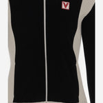 FELPA IN CINIGLIA CON ZIP E PATCH CHEZ VALENTINO 6V3MF28VARA 0NO VALENTINO 