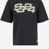 T-SHIRT IN COTONE CON LOGO SG2410107 JETBLACK SUMMER GAMES 