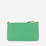POCHETTE IN PELLE CON LOGO 104277 A0F1U59Q PINKO 