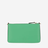 POCHETTE IN PELLE CON LOGO 104277 A0F1U59Q PINKO 
