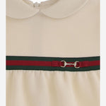 ABITO IN COTONE CON WEB 859754 XJHR99908 GUCCI KIDS 