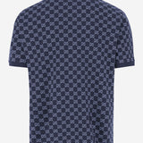Polo in piquet di cotone GG 788024 XJHH74137 GUCCI 