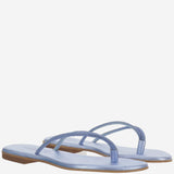 SANDALI IN PELLE CON STRASS BALOS DENIM KIMA 