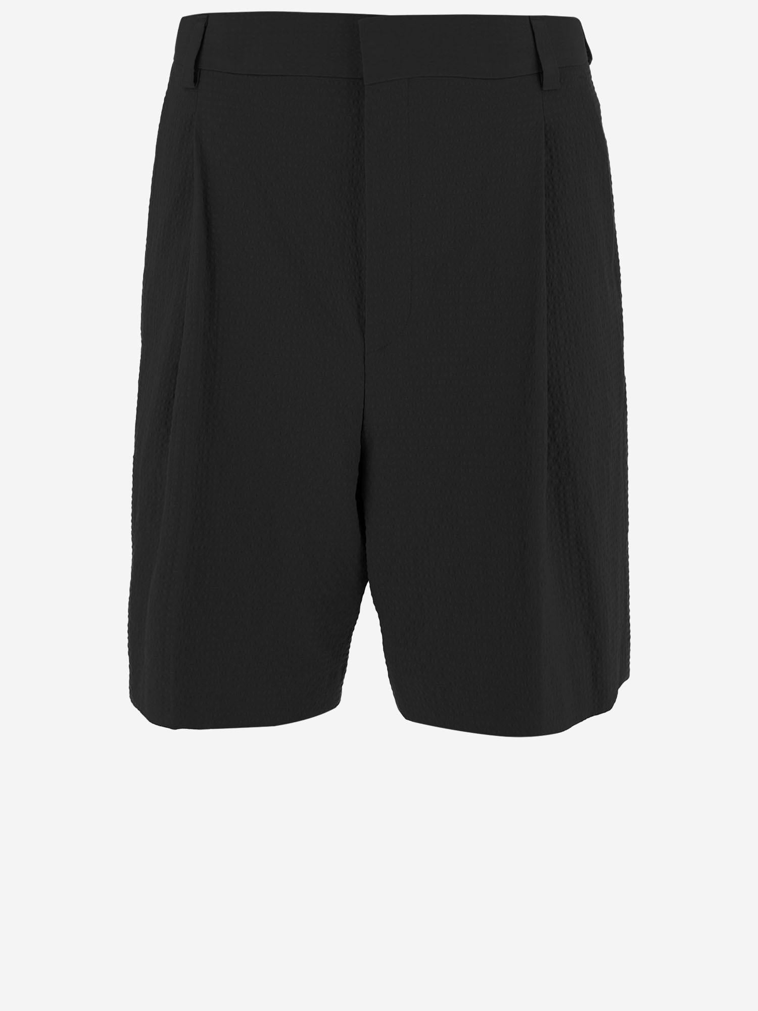 PANTALONI CORTI IN COTONE STRETCH 50559584 001 HUGO BOSS 