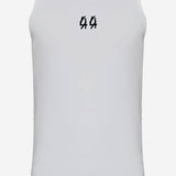 TANK TOP A COSTE IN COTONE STRETCH B0030579 FA584P732 44 LABEL GROUP 