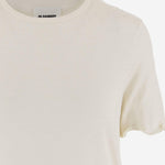T-SHIRT IN MISTO SETA J01NF0006 J20341105 JIL SANDER 