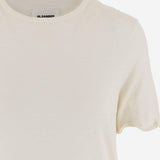 T-SHIRT IN MISTO SETA J01NF0006 J20341105 JIL SANDER 