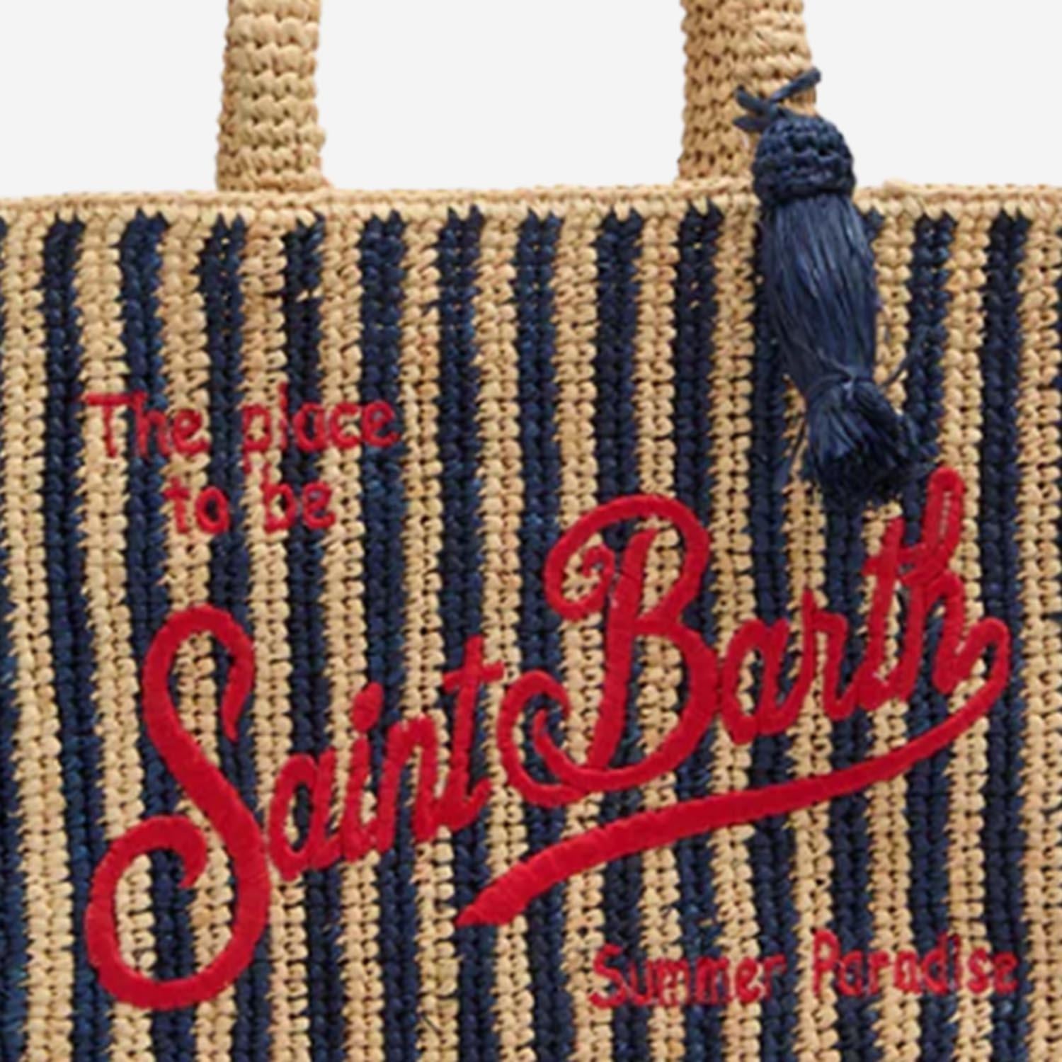 BORSA COLLETTE IN RAFIA COL0013 02528L MC2 SAINT BARTH 