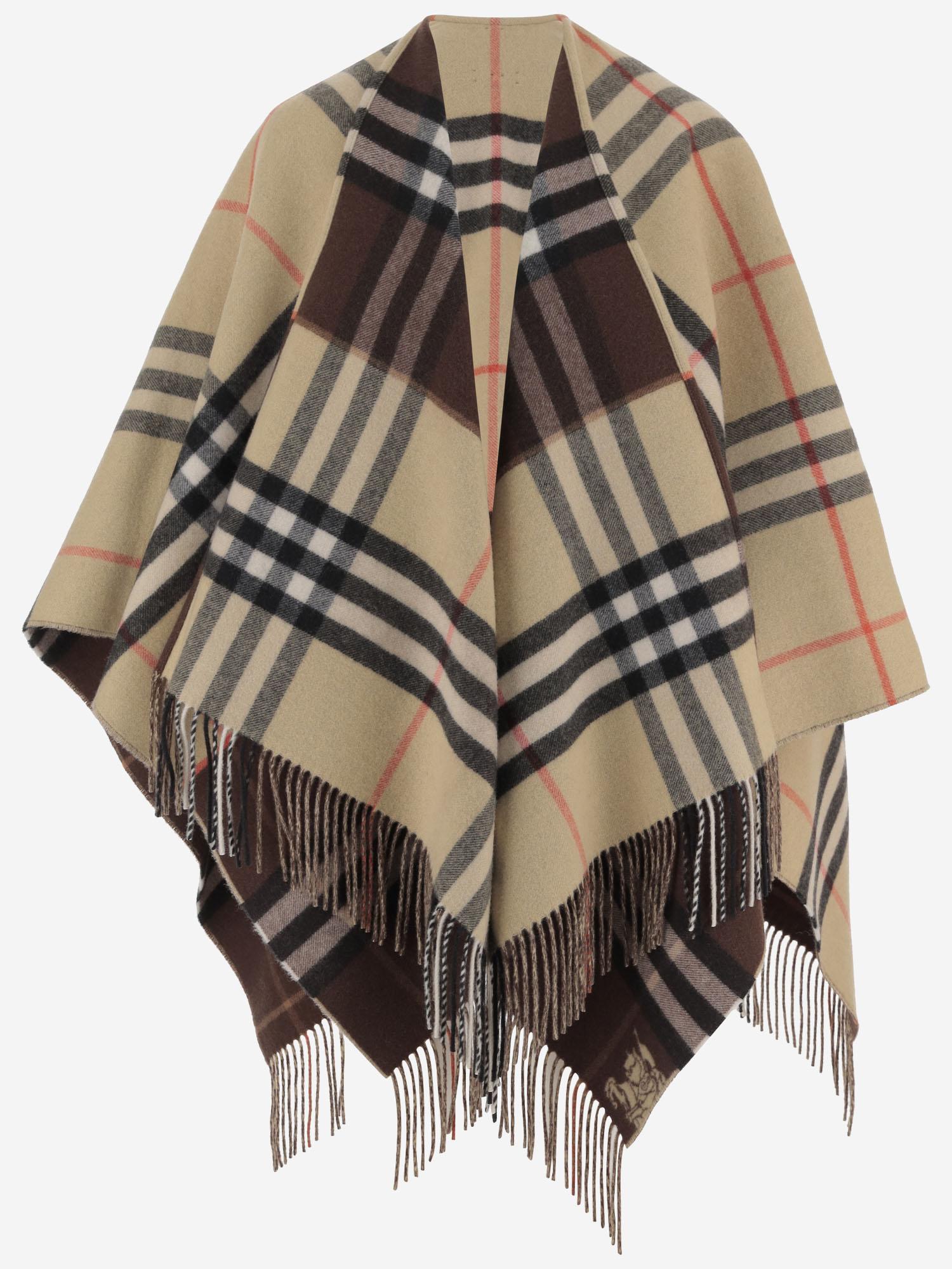 CAPPA REVERSIBILE IN cashmere 8118277 SANDTREACLEBROWN BURBERRY 
