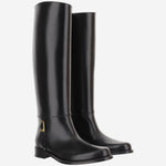 STIVALI JULIA 25 IN PELLE 840698 AAEHR1000 SAINT LAURENT 
