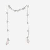 COLLANA CON  perle VSINGLE CALCEDONIO MELA 