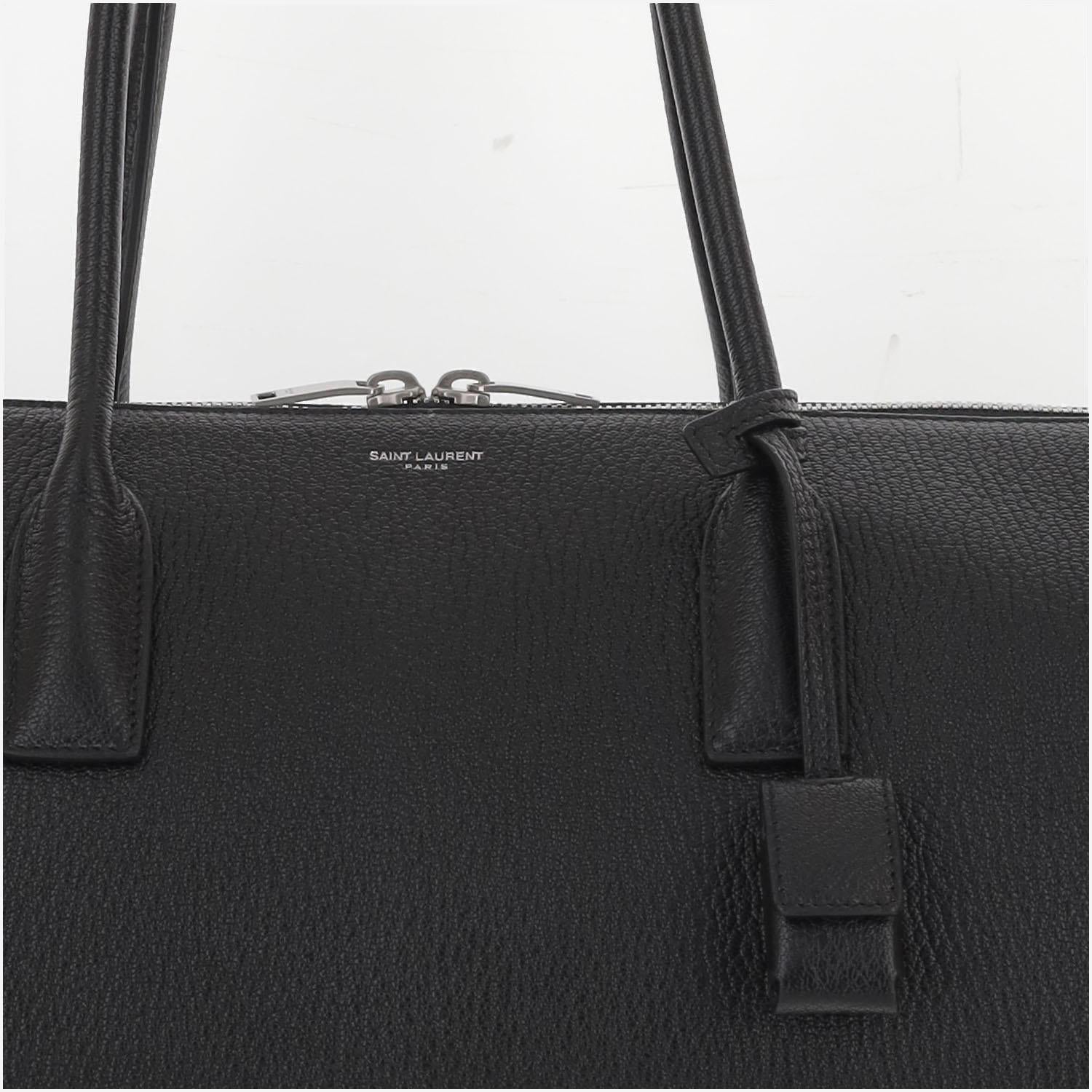 BORSA A SPALLA IN PELLE MARTELLATA 861882 AAF981011 SAINT LAURENT 