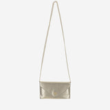 BORSA MINI PIATTA IN PELLE 105347 A2O9ZZLV PINKO 
