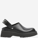 MULES CON MORSETTO IN PELLE 835829 AADCW1000 GUCCI 