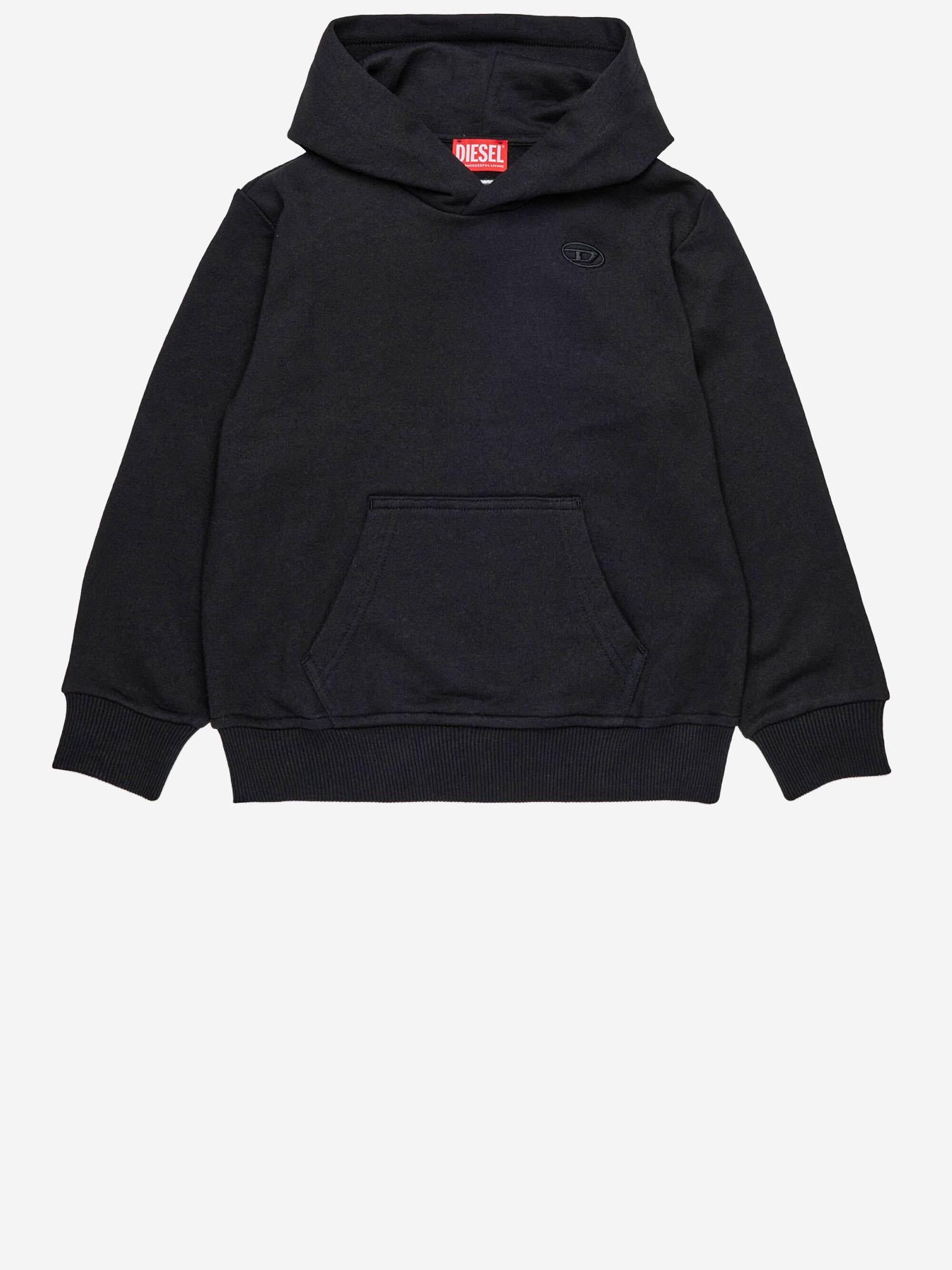 FELPA IN COTONE CON LOGO J02275 0GYCJK900 DIESEL KIDS 