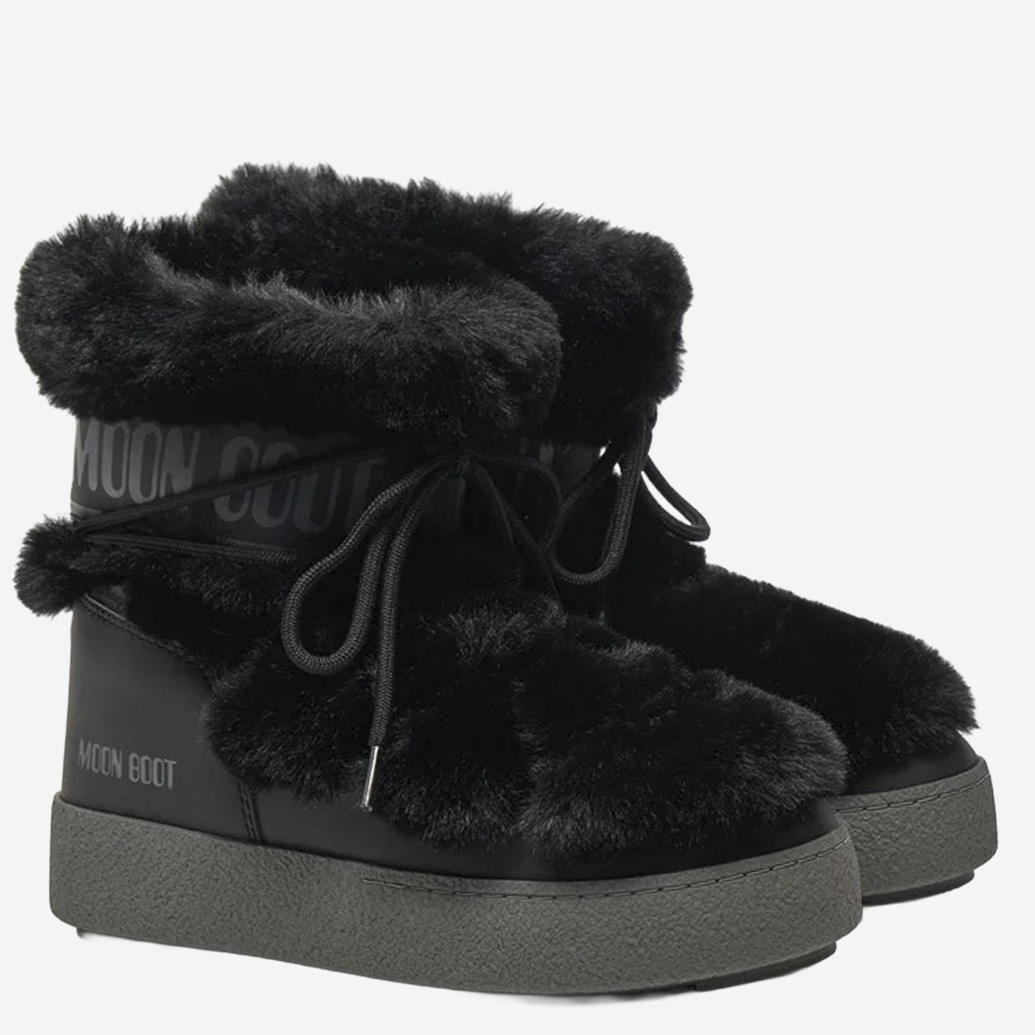 STIVALETTI LTRACK TUBE FAUX FUR 2450130 N001 MOON BOOT 