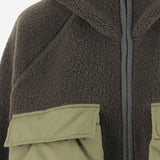 FELPA IBRIDA FULL-ZIP CON CAPPUCCIO CFBLSW2000MRUT5220 6644 WOOLRICH 