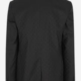 GIACCA IN MISTO LANA CON MOTIVO GG 864110 ZAUP11000 GUCCI 